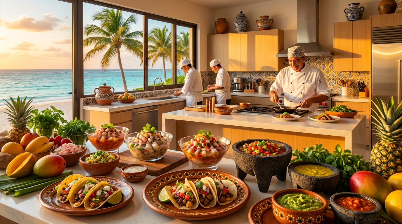 The authentic flavors of Mexico